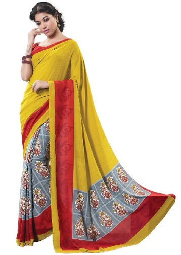 25 Trending Collection of Crepe Sarees For Stunning Look