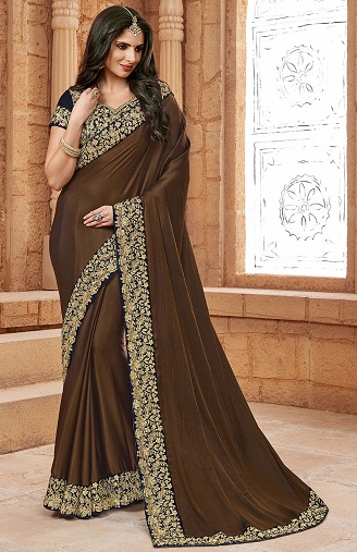 25 Trending Collection of Crepe Sarees For Stunning Look