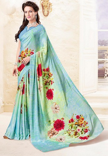 25 Trending Collection of Crepe Sarees For Stunning Look