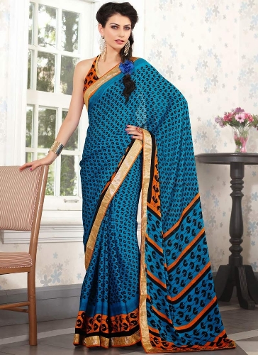 25 Trending Collection of Crepe Sarees For Stunning Look