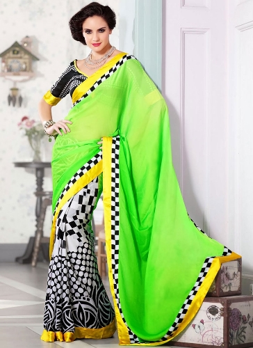 25 Trending Collection of Crepe Sarees For Stunning Look