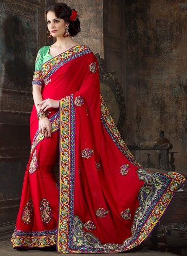 25 Trending Collection of Crepe Sarees For Stunning Look