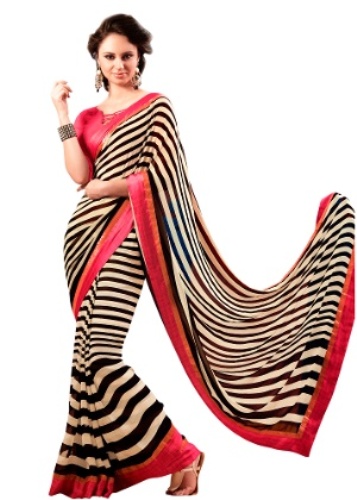 25 Trending Collection of Crepe Sarees For Stunning Look