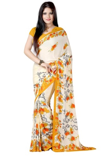 25 Trending Collection of Crepe Sarees For Stunning Look