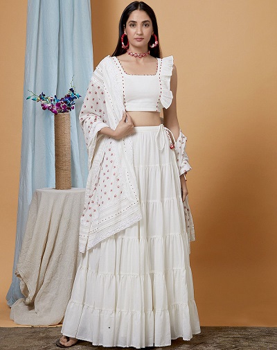 Cotton Lehenga Choli - 10 Latest and Stylish Designs for Traditional Look