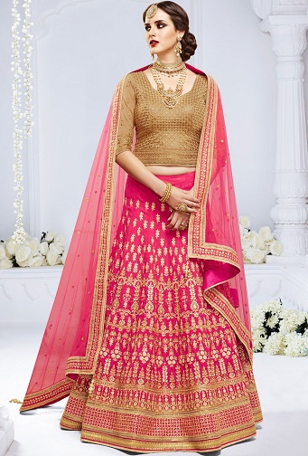 Golden Lehenga Choli - These 15 Beautiful Designs To Get Royal Look