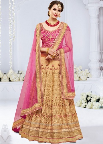 Golden Lehenga Choli - These 15 Beautiful Designs To Get Royal Look