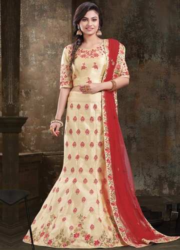 Golden Lehenga Choli - These 15 Beautiful Designs To Get Royal Look