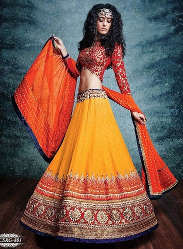 15 Trending Yellow Lehenga Choli Designs for Traditional Look