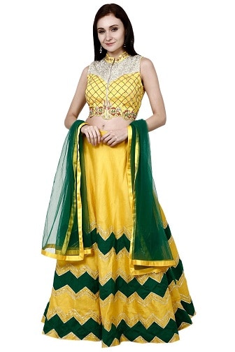 15 Trending Yellow Lehenga Choli Designs for Traditional Look