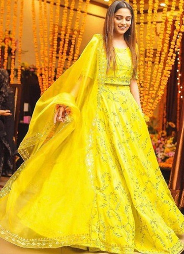 15 Trending Yellow Lehenga Choli Designs for Traditional Look