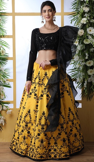 15 Trending Yellow Lehenga Choli Designs for Traditional Look