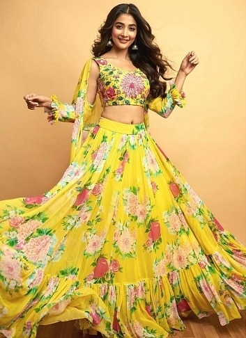 15 Trending Yellow Lehenga Choli Designs for Traditional Look