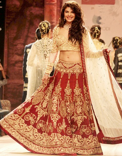 Bollywood Actresses in Designer Lehenga Choli - 30 Latest Collection