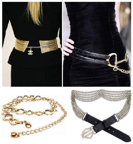 9 Different Types of Women&#039;s Chain Belts with Images | I Fashion Styles