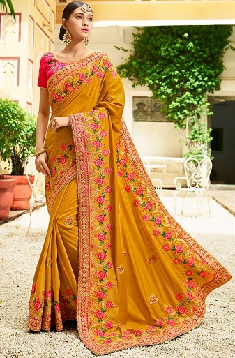 20 Stylish Designs of Bangalore Sarees with Traditional Look