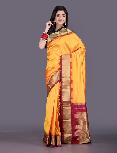 20 Stylish Designs of Bangalore Sarees with Traditional Look