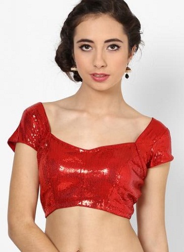 Short Length Blouses for Ladies - 9 Beautiful and New Designs