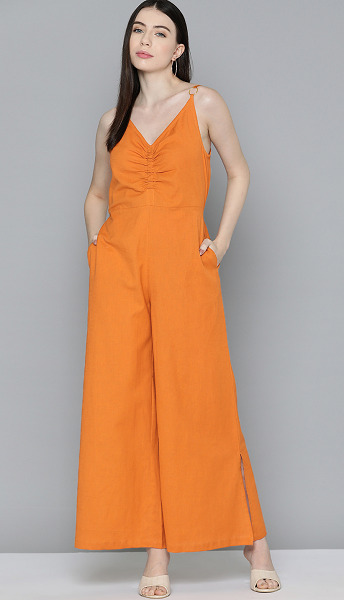 Orange Jumpsuits for Women - 9 Treading and Stunning Collection