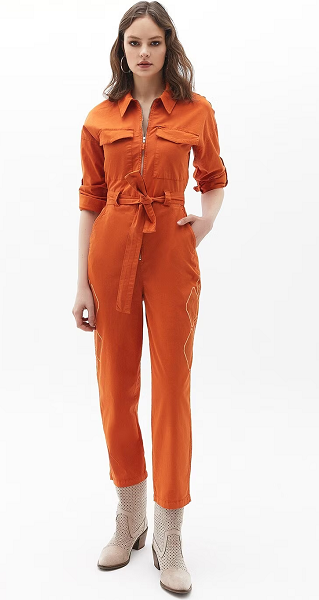Orange Jumpsuits for Women - 9 Treading and Stunning Collection