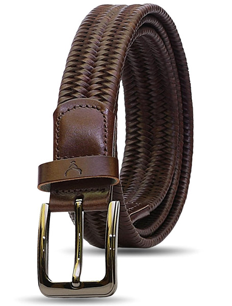 9 Latest Styles of Men&#039;s Braided Belts - Trending Collection