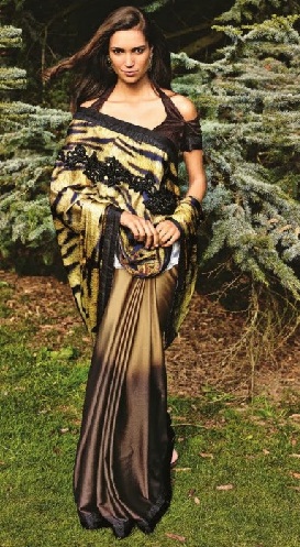 9 New Designs of Brown Blouses in Different Shades