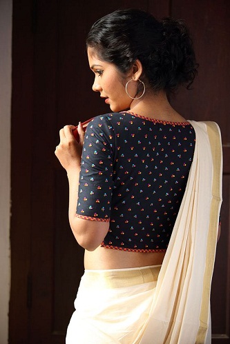 15 Beautiful Shades of Blue Blouse Designs - Never Seen Collection