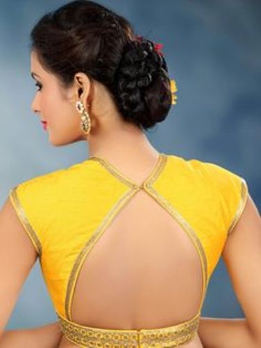 Top 9 Trending Yellow Blouse Designs For Traditional Look