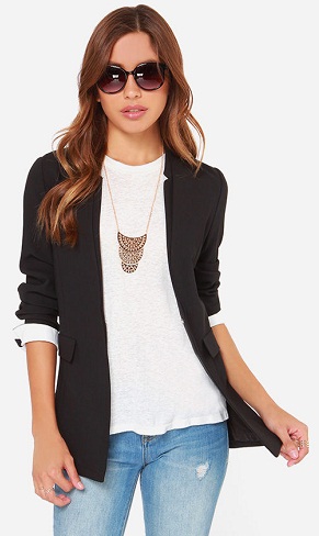 Black Blazers - These 20 Latest Designs For A Stylish Vibe