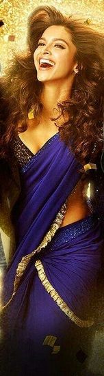 25 Recent Pics of Deepika Padukone in Saree Blouse 2025