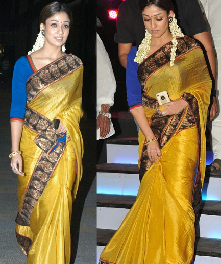 Amazing Pictures Of Nayanthara In Saree - 20 Unseen Looks