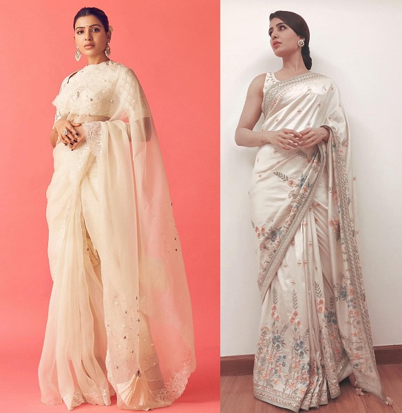 20 Hot Pics of Actress Samantha Ruth Prabhu in Saree 2025