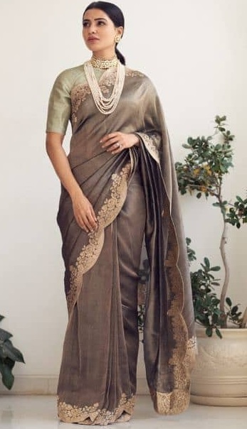 20 Hot Pics of Actress Samantha Ruth Prabhu in Saree 2025