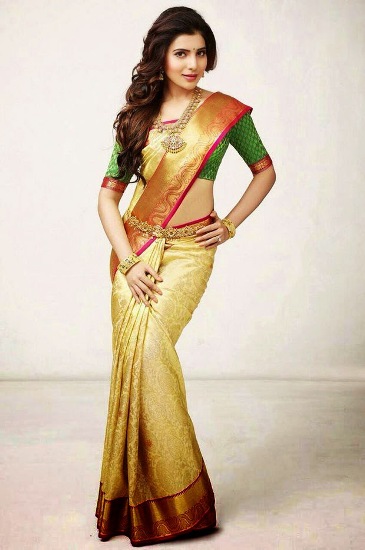 20 Hot Pics of Actress Samantha Ruth Prabhu in Saree 2025