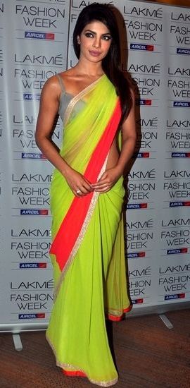 20 Stunning Pictures of Priyanka Chopra in Saree - Latest Collection