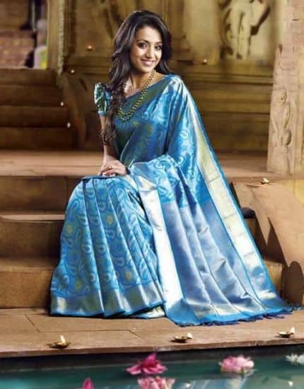Top 9 Unforgettable Looks of Actress Trisha in Saree