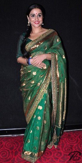 10+ Beautiful Looks of Vidya Balan in Saree - Latest Pics