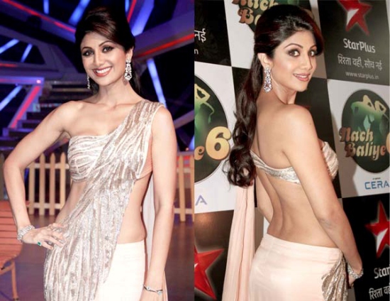 25 Gorgeous Looks of Shilpa Shetty in Saree - Latest Pics