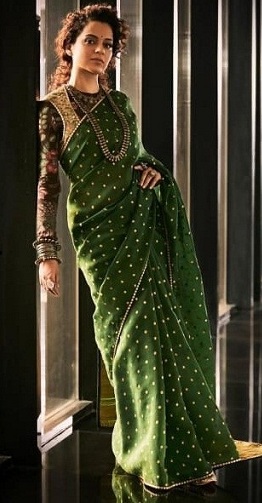 15 Stunning Looks of Kangana Ranaut in Saree - Latest Collection