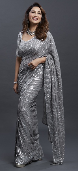 Beautiful Looks of Madhuri Dixit in Saree With Pictures | I Fashion Styles