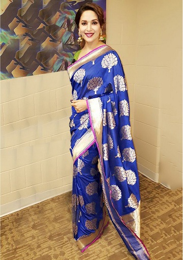 Beautiful Looks of Madhuri Dixit in Saree With Pictures | I Fashion Styles