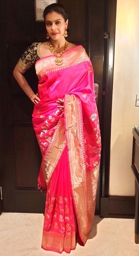 15 Glamorous Pics of Kajol in Saree - Evergreen Collection