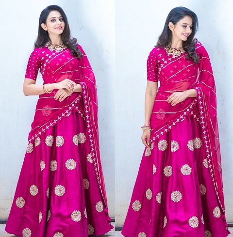 Beautiful Rakul Preet Singh in Saree - Stunning Looks | I Fashion Styles
