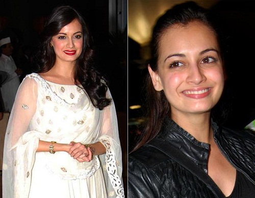 Top 10 Dia Mirza Without Makeup | I Fashion Styles