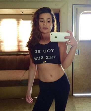 13 Best Photos Of Lea Michele Without Makeup | I Fashion Styles