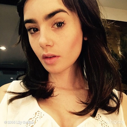 14 Sensational Pictures of Lily Collins With No Makeup | I Fashion Styles