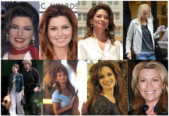 10 Recent Pictures of Shania Twain without Makeup