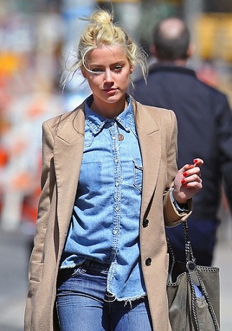 10 Pictures of Amber Heard without Makeup | I Fashion Styles