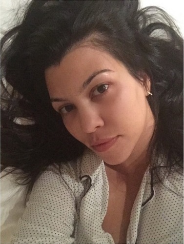 13 Sizzling Pictures of Kourtney Kardashian Without Makeup