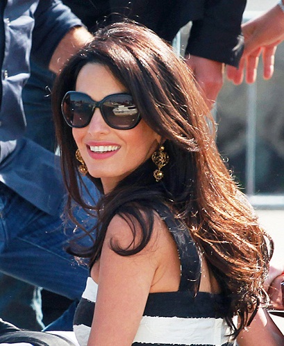 Top 9 Pictures of Amal Clooney Without Makeup